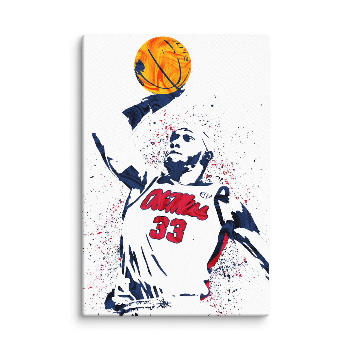 Custom Athlete Canvas